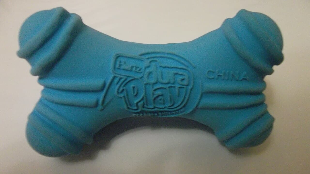 עצם לעיסה כחולה לכלבים